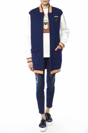 Długa bluza z naszywkami, zdjęcie 2 Długa bluza z naszywkami od Dsquared2